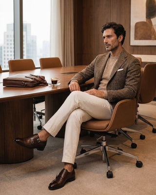 Italian monk strap shoes for the boardroom