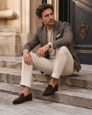Handmade Italian loafers for everyday wear