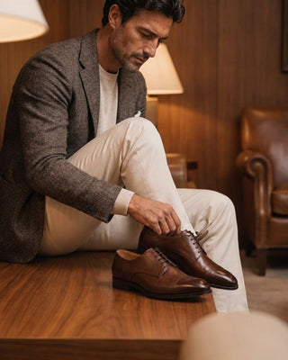 How to break in new leather dress shoes