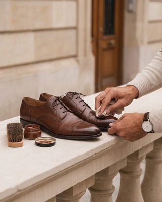 How to clean and polish Italian leather shoes