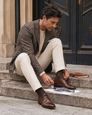 How to measure your foot for Italian dress shoes
