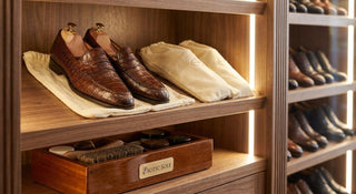 How to store exotic skin shoes properly