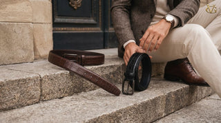 Best crocodile belts for men
