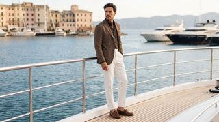 Italian boat shoes for yacht parties and marinas