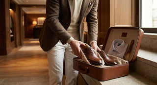 How to pack dress shoes for travel without damage