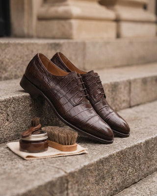 How to care for alligator leather shoes