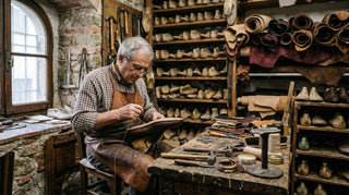 luxury mens shoes workshop