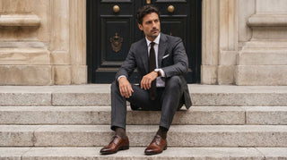 Italian dress shoes for finance and banking professionals