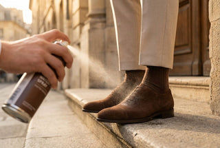 How to waterproof suede dress shoes