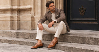 Best tan Italian loafers for men