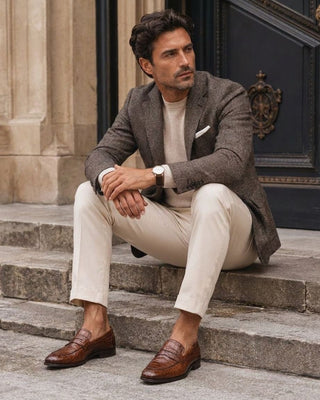 How to break in crocodile leather loafers