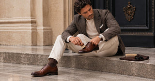How to remove scuff marks from Italian leather shoes