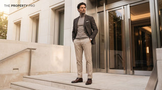 Italian dress shoes for real estate agents on showings