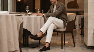 Italian loafers for anniversary dinners