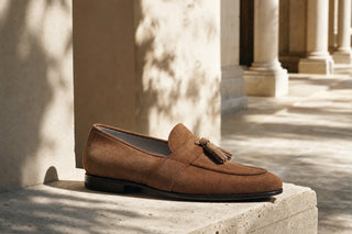 The Franceschetti Bruno Suede Tassel Loafer: Italy's Most Effortless Summer Shoe