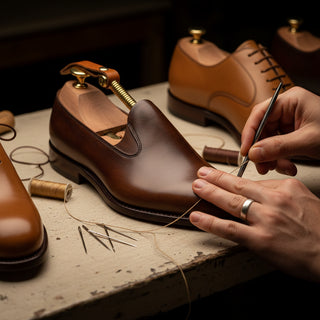 How to Care for Luxury Shoes: Shoe Trees, Storage, and Rotation — editorial photograph | Mens Italian Shoes