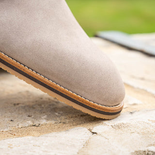 Zelli Italia Legerra Men's Shoes Sand Goat-Skin Suede Monk-Strap (ZEL1073)