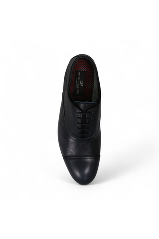 Dino Bigioni Designer Shoes Men's Italian Mustang Asport Dark Indigo Loafers (DB1002)