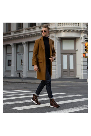 Magnanni 22212 Bodhi Tri-Tone Brown Suede / Leather Boots (MAGS1012)