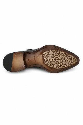 21296 Leather Single Monk-Strap-Dellamoda