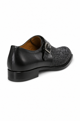 21296 Leather Single Monk-Strap-Dellamoda