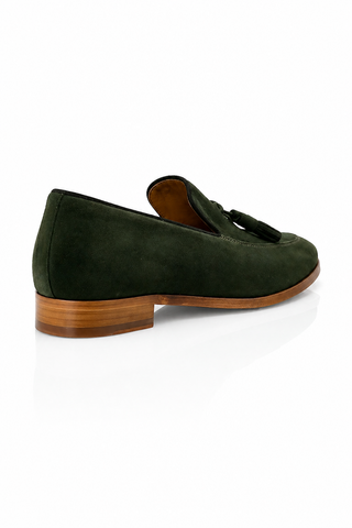 Ambrogio 9899 Suede Tassel Loafers-AmbrogioShoes