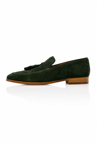 Ambrogio 9899 Suede Tassel Loafers-AmbrogioShoes