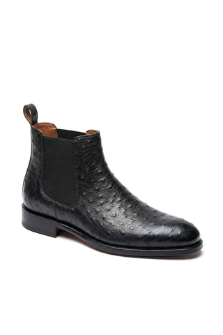 Ambrogio Anthony Ostrich Chelsea Boot