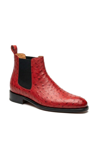Ambrogio Anthony Ostrich Chelsea Boot