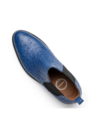 Ambrogio Anthony Ostrich Chelsea Boot