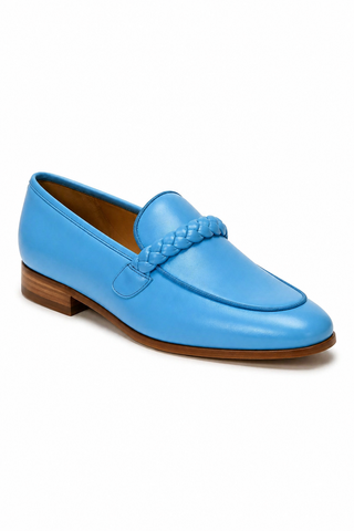 Ambrogio Braided Nappa Loafer-AmbrogioShoes