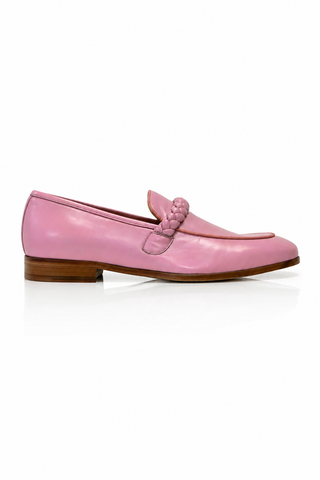 Ambrogio Braided Nappa Loafer-AmbrogioShoes