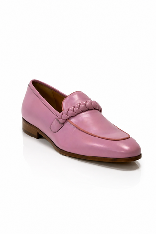Ambrogio Braided Nappa Loafer-AmbrogioShoes