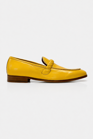 Braided Nappa Loafer-Dellamoda