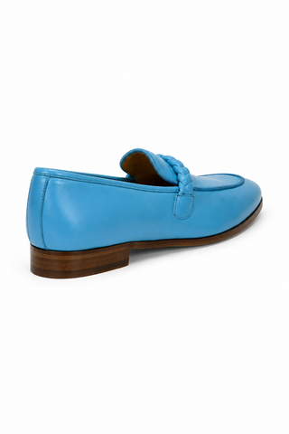 Braided Nappa Loafer-Dellamoda