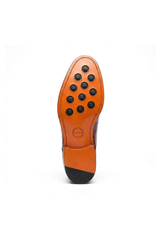 Ambrogio "Cyrus" Alligator Wholecut Oxford-AmbrogioShoes
