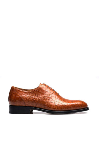 Ambrogio "Cyrus" Alligator Wholecut Oxford-AmbrogioShoes