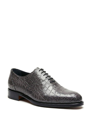 Ambrogio "Cyrus" Alligator Wholecut Oxford-AmbrogioShoes