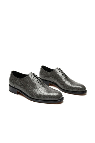 Ambrogio "Cyrus" Alligator Wholecut Oxford-AmbrogioShoes