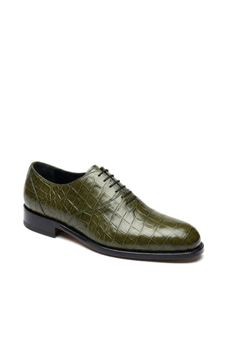 Ambrogio "Cyrus" Alligator Wholecut Oxford-AmbrogioShoes