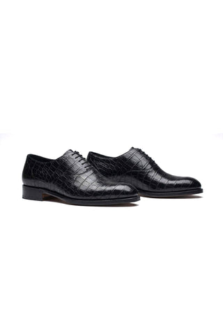 Ambrogio "Cyrus" Alligator Wholecut Oxford-AmbrogioShoes