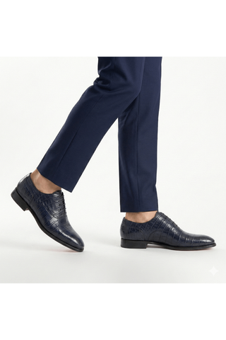Ambrogio "Cyrus" Alligator Wholecut Oxford-AmbrogioShoes