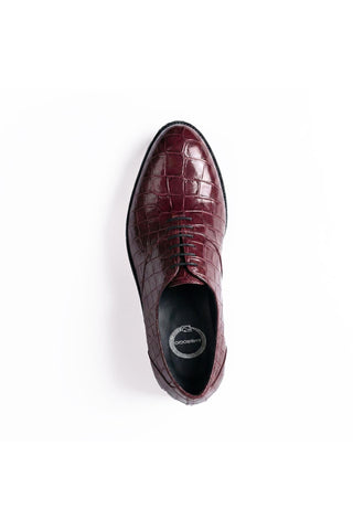 Ambrogio "Cyrus" Alligator Wholecut Oxford-AmbrogioShoes
