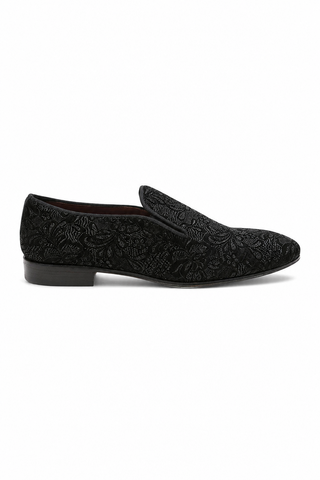 Ambrogio Glass Suede Slip-On Formal Dress Loafers (AMZ1021)-AmbrogioShoes