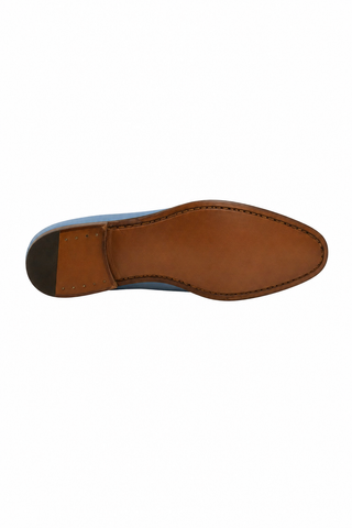 Ambrogio Suede Tassels Loafers (AMZ1002)-AmbrogioShoes