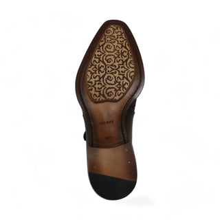 Ambrogio by Mezlan 21296 Leather Single Monk-Strap-AmbrogioShoes