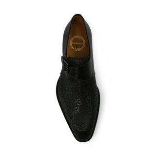 Ambrogio by Mezlan 21296 Leather Single Monk-Strap-AmbrogioShoes