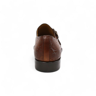 Ambrogio by Mezlan Calf-Skin Leather Single Monk Strap (AMZ1018)-AmbrogioShoes