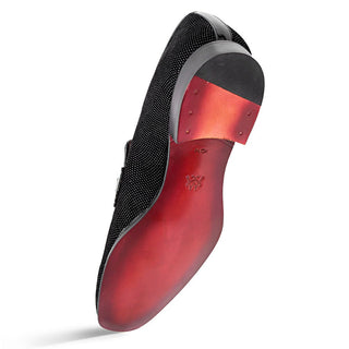 Ambrogio by Mezlan Glass Suede Leather Slip-On Horsebit Loafers (AMZ1020)-AmbrogioShoes