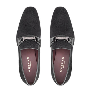 Ambrogio by Mezlan Glass Suede Slip-On Horsebit Loafers (AMZ1020)-AmbrogioShoes